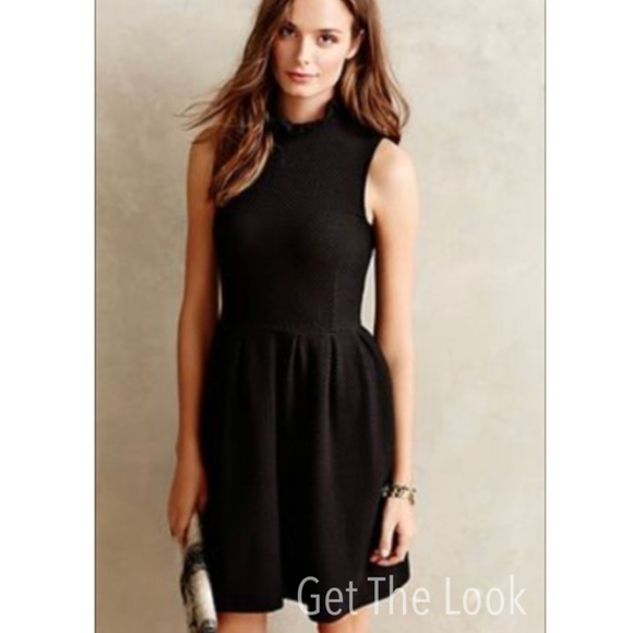 Anthropologie Deletta Cosgrove Fit and Flare Dress Size Small - Picture 2 of 10